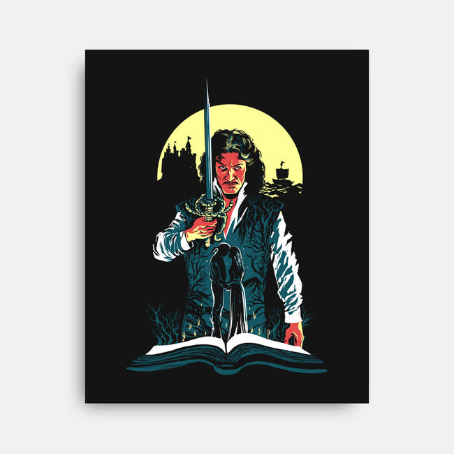 Revenge And True Love-None-Stretched-Canvas-zascanauta