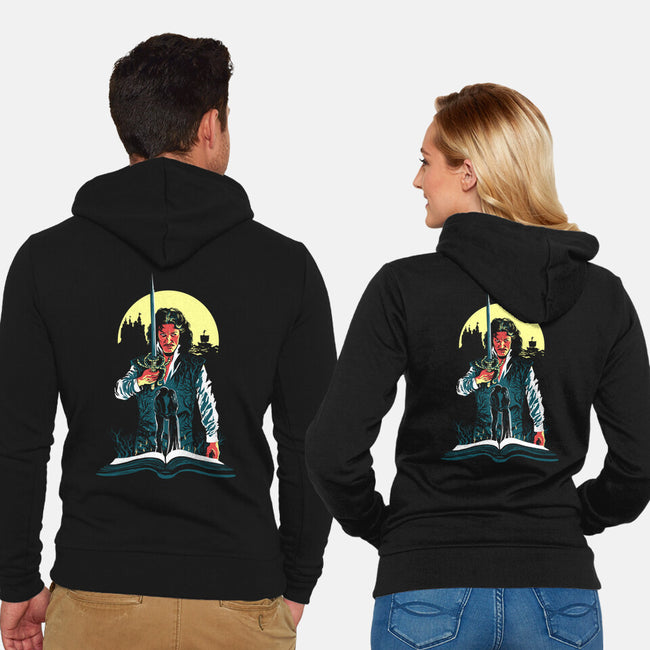 Revenge And True Love-Unisex-Zip-Up-Sweatshirt-zascanauta