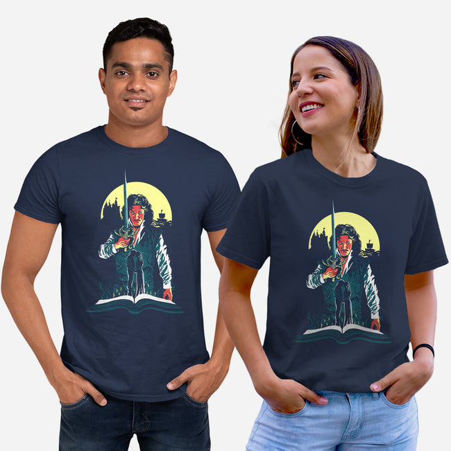Revenge And True Love-Unisex-Basic-Tee-zascanauta