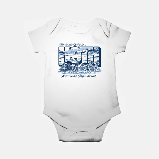 Low Temp High Thrills-Baby-Basic-Onesie-Wheels
