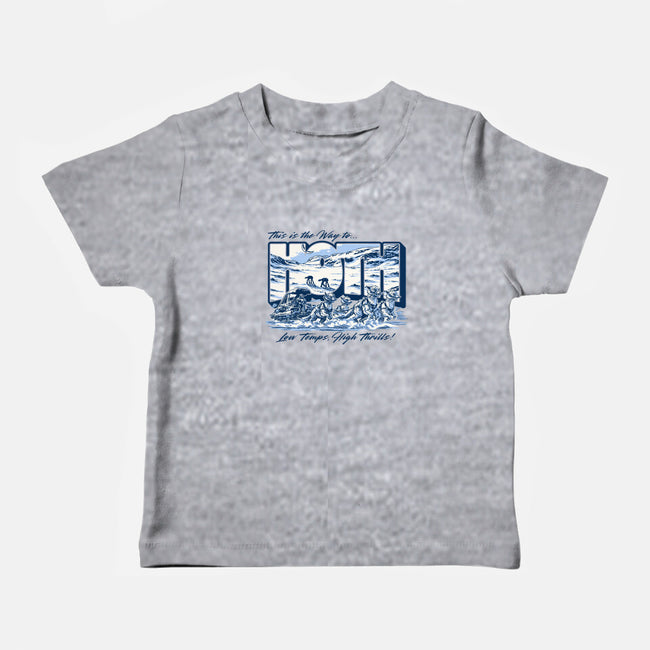 Low Temp High Thrills-Baby-Basic-Tee-Wheels