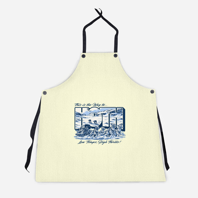 Low Temp High Thrills-Unisex-Kitchen-Apron-Wheels