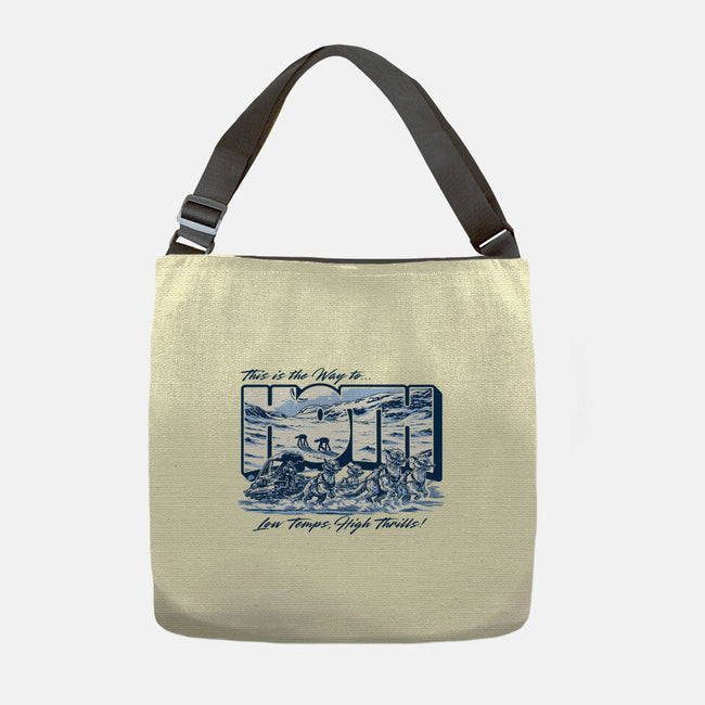 Low Temp High Thrills-None-Adjustable Tote-Bag-Wheels