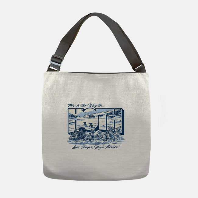Low Temp High Thrills-None-Adjustable Tote-Bag-Wheels