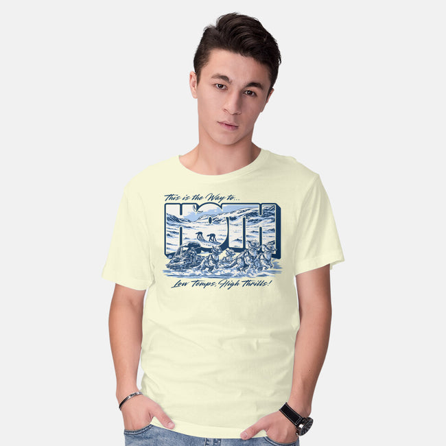 Low Temp High Thrills-Mens-Basic-Tee-Wheels
