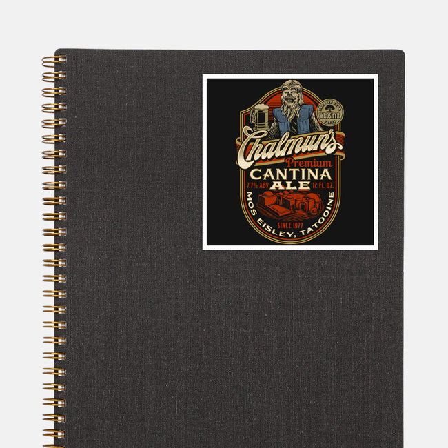 Chalmun's Cantina Ale-None-Glossy-Sticker-Wheels