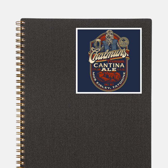 Chalmun's Cantina Ale-None-Glossy-Sticker-Wheels