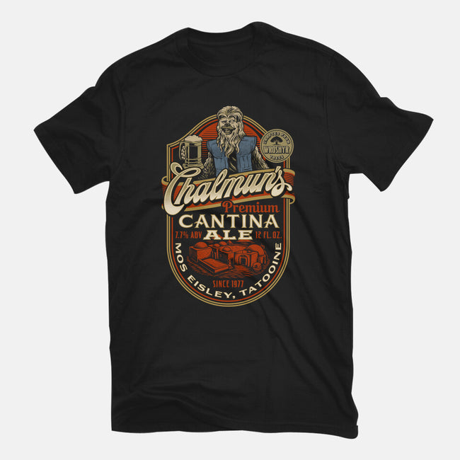 Chalmun's Cantina Ale-Mens-Basic-Tee-Wheels