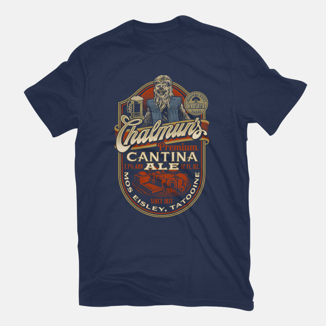 Chalmun's Cantina Ale-Mens-Basic-Tee-Wheels