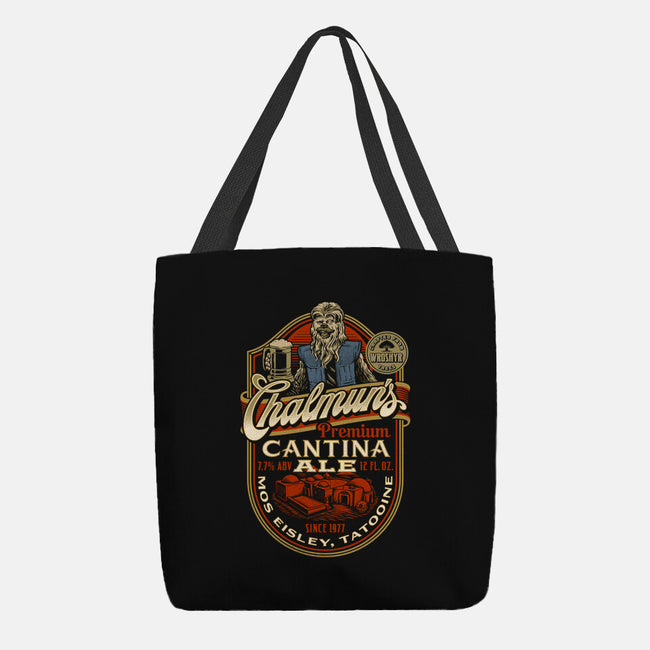 Chalmun's Cantina Ale-None-Basic Tote-Bag-Wheels