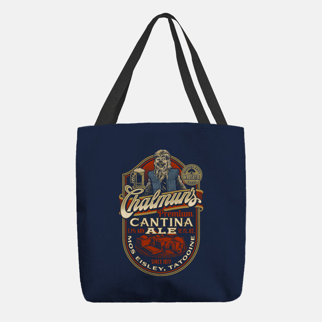 Chalmun's Cantina Ale-None-Basic Tote-Bag-Wheels