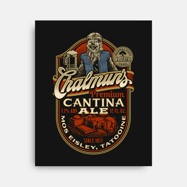 Chalmun's Cantina Ale-None-Stretched-Canvas-Wheels