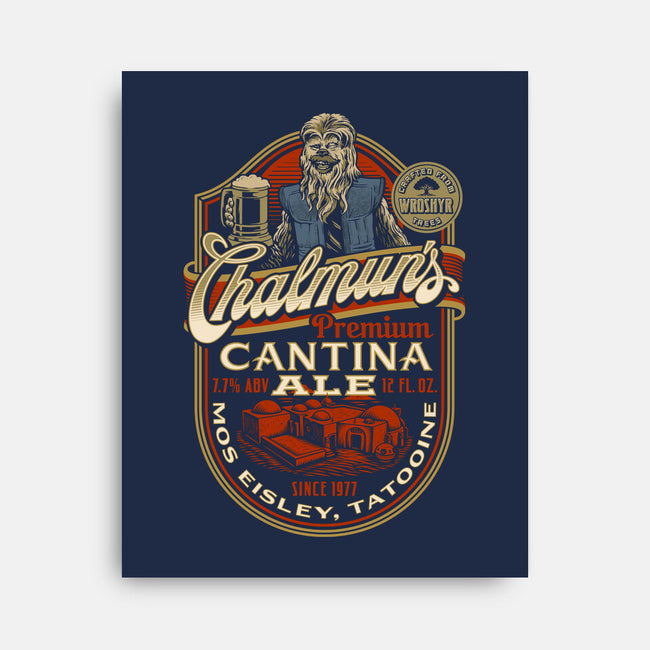 Chalmun's Cantina Ale-None-Stretched-Canvas-Wheels