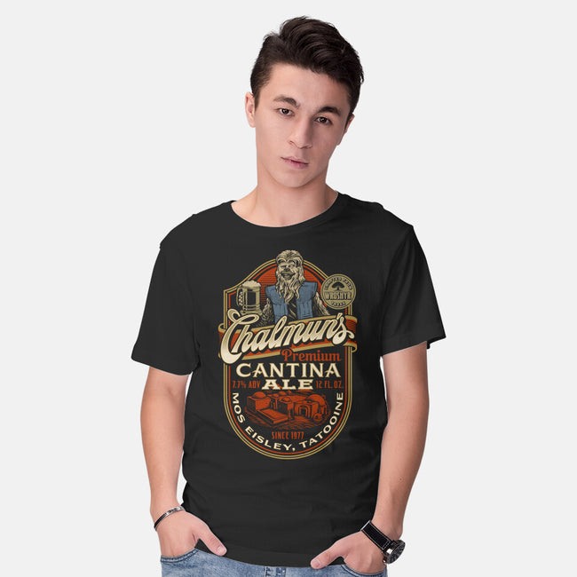 Chalmun's Cantina Ale-Mens-Basic-Tee-Wheels
