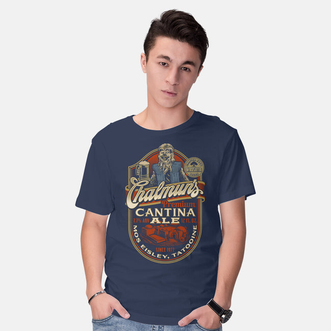 Chalmun's Cantina Ale-Mens-Basic-Tee-Wheels