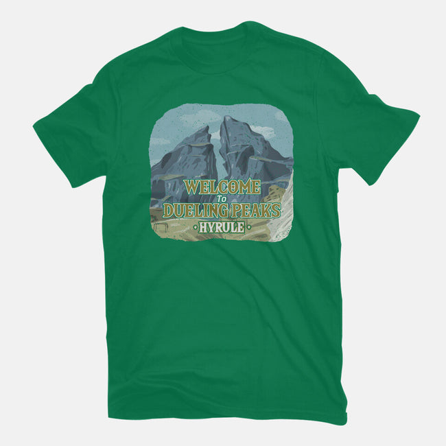 Welcome To Dueling Peaks-Unisex-Basic-Tee-NMdesign
