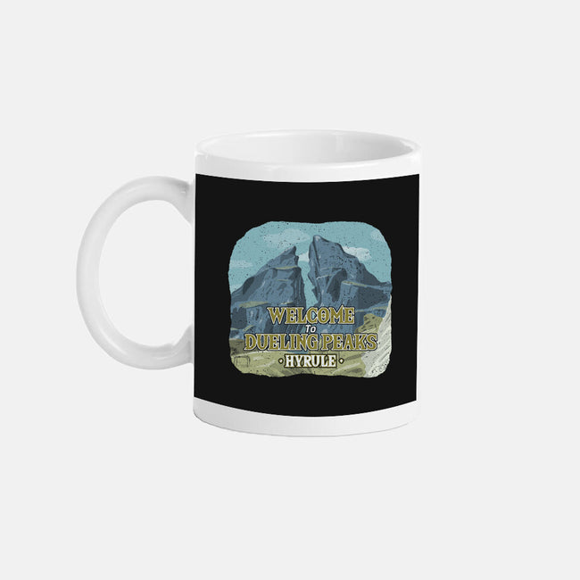 Welcome To Dueling Peaks-None-Mug-Drinkware-NMdesign