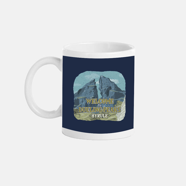Welcome To Dueling Peaks-None-Mug-Drinkware-NMdesign