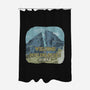 Welcome To Dueling Peaks-None-Polyester-Shower Curtain-NMdesign