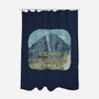Welcome To Dueling Peaks-None-Polyester-Shower Curtain-NMdesign