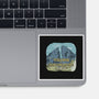 Welcome To Dueling Peaks-None-Glossy-Sticker-NMdesign