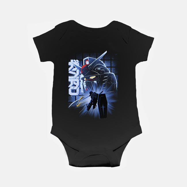 Mobile Suit Fighter-Baby-Basic-Onesie-rmatix