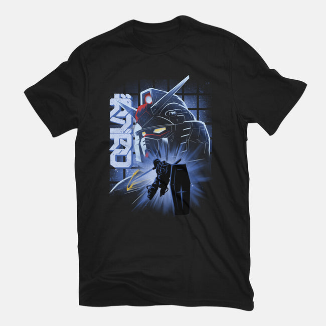Mobile Suit Fighter-Youth-Basic-Tee-rmatix