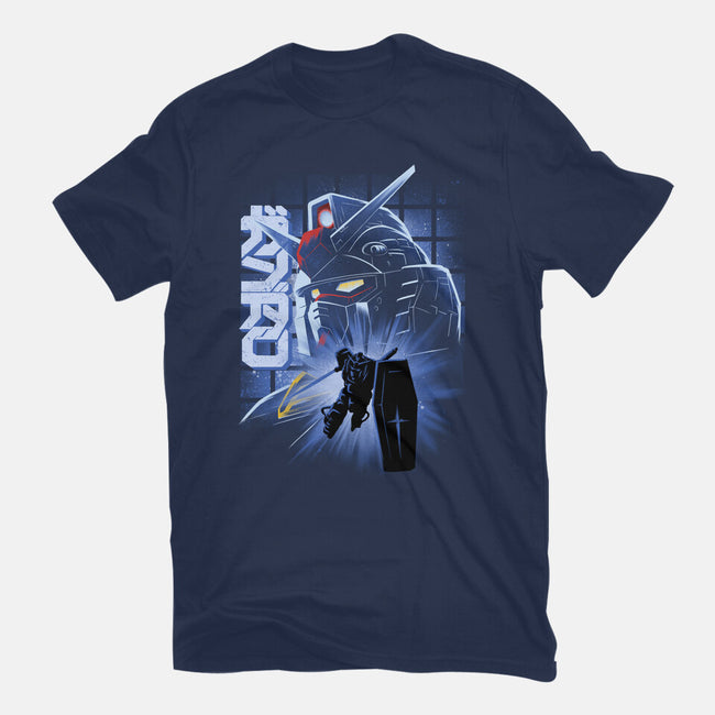 Mobile Suit Fighter-Youth-Basic-Tee-rmatix