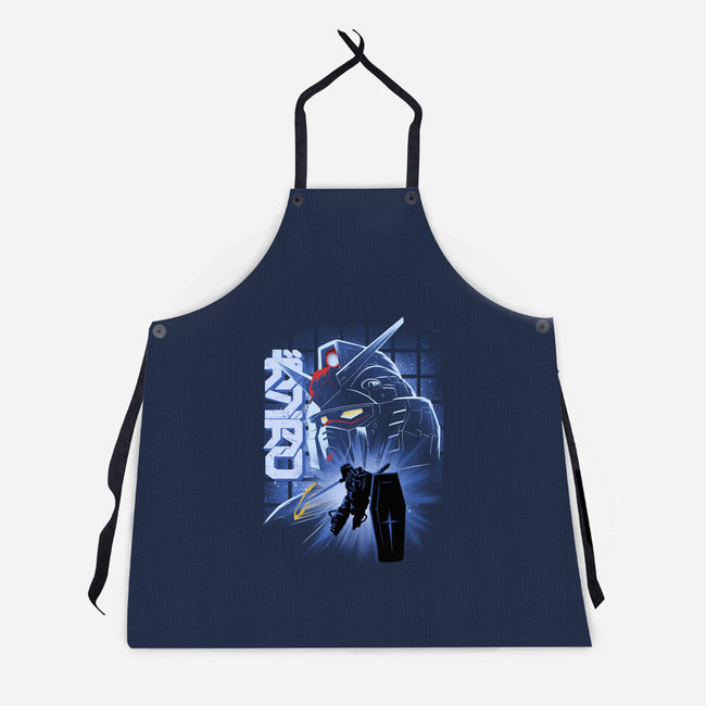 Mobile Suit Fighter-Unisex-Kitchen-Apron-rmatix
