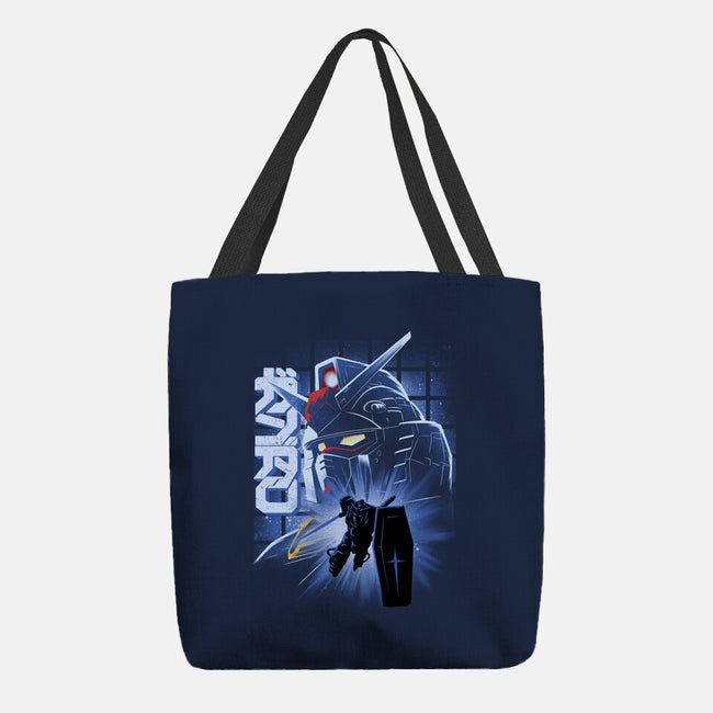 Mobile Suit Fighter-None-Basic Tote-Bag-rmatix