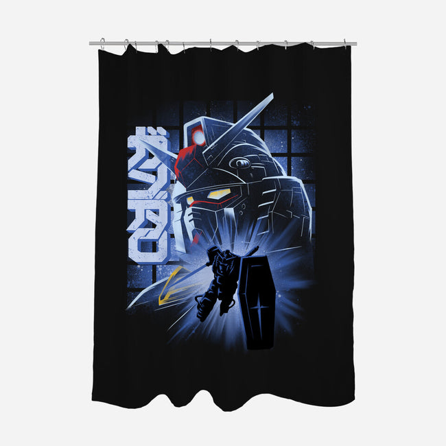 Mobile Suit Fighter-None-Polyester-Shower Curtain-rmatix
