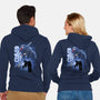 Mobile Suit Fighter-Unisex-Zip-Up-Sweatshirt-rmatix