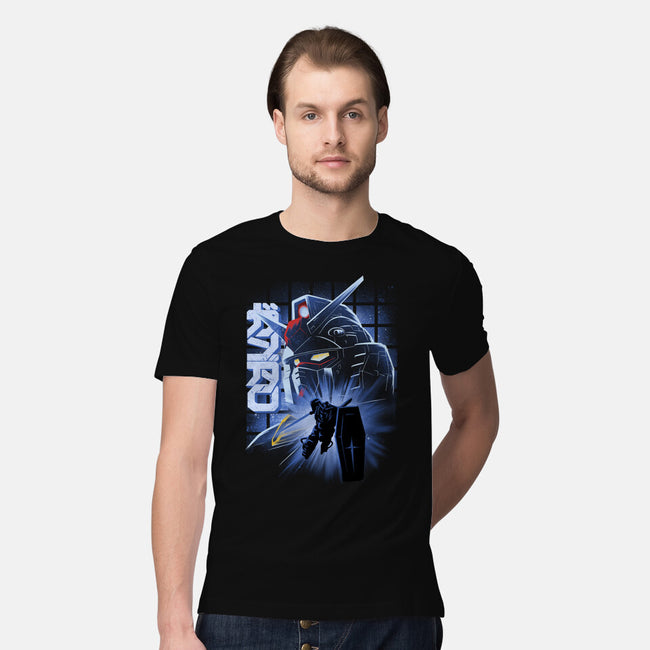Mobile Suit Fighter-Mens-Premium-Tee-rmatix