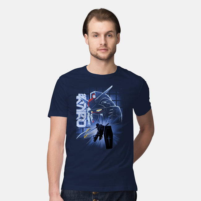 Mobile Suit Fighter-Mens-Premium-Tee-rmatix