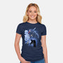Mobile Suit Fighter-Womens-Fitted-Tee-rmatix