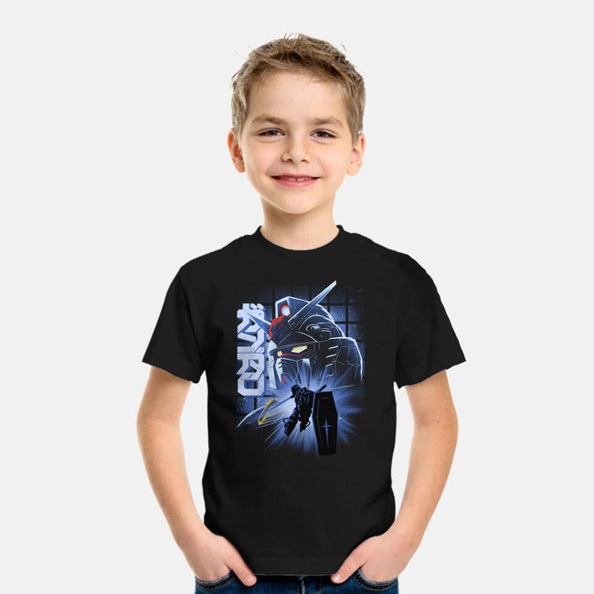Mobile Suit Fighter-Youth-Basic-Tee-rmatix