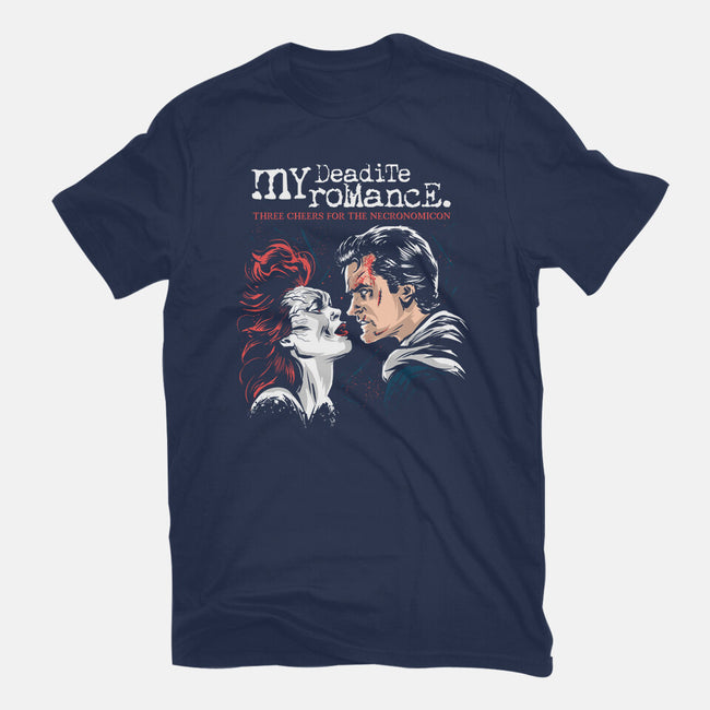 My Deadite Romance-Mens-Basic-Tee-zascanauta
