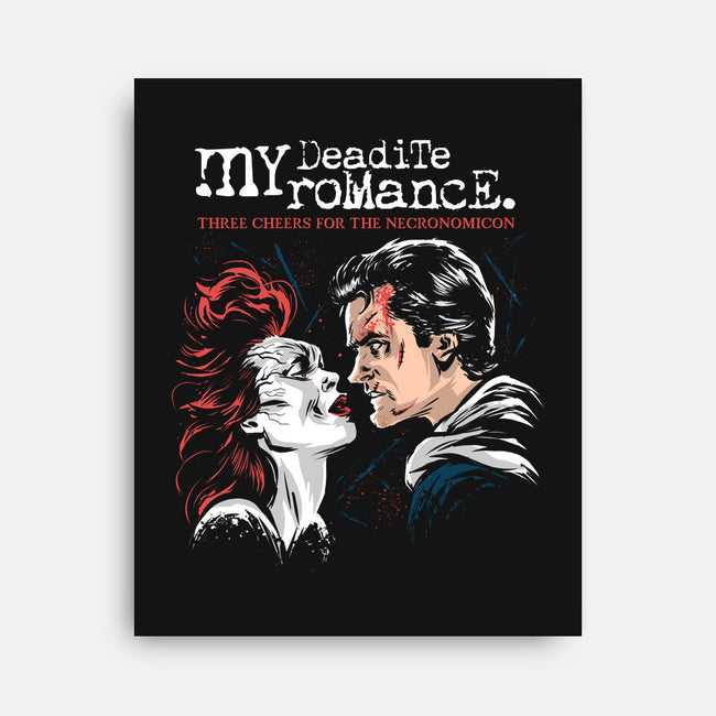 My Deadite Romance-None-Stretched-Canvas-zascanauta