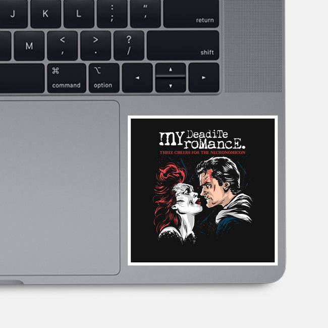 My Deadite Romance-None-Glossy-Sticker-zascanauta
