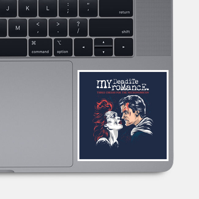 My Deadite Romance-None-Glossy-Sticker-zascanauta