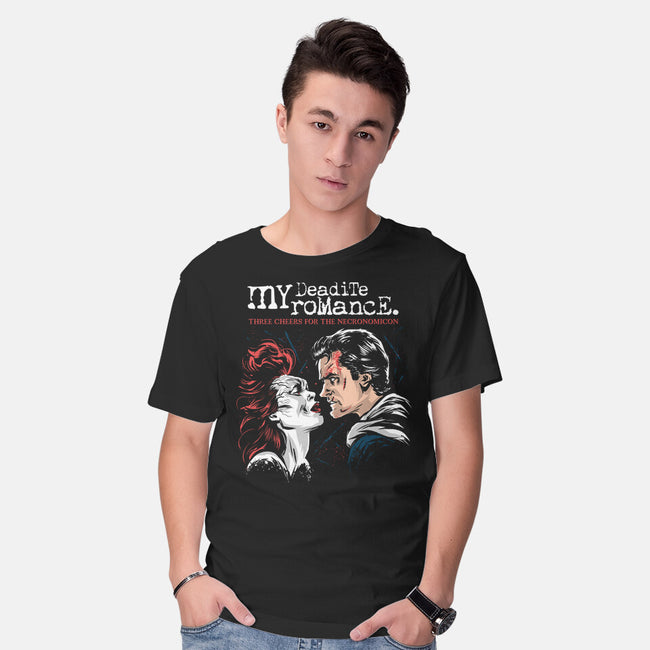 My Deadite Romance-Mens-Basic-Tee-zascanauta