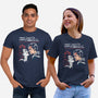 My Deadite Romance-Unisex-Basic-Tee-zascanauta