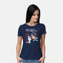 My Deadite Romance-Womens-Basic-Tee-zascanauta