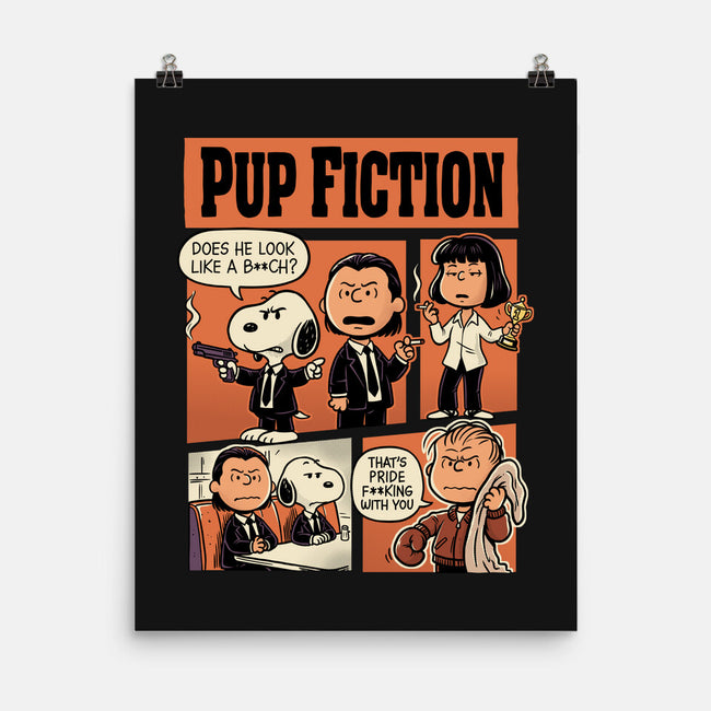 Pup Fiction-None-Matte-Poster-P1yu5h