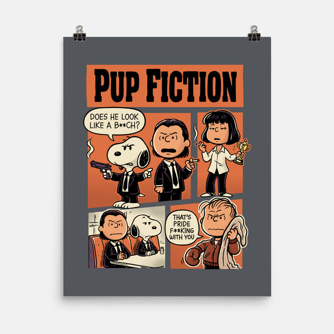 Pup Fiction-None-Matte-Poster-P1yu5h