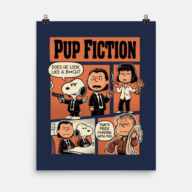 Pup Fiction-None-Matte-Poster-P1yu5h