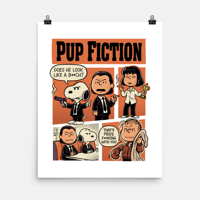 Pup Fiction-None-Matte-Poster-P1yu5h