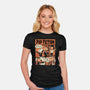 Pup Fiction-Womens-Fitted-Tee-P1yu5h