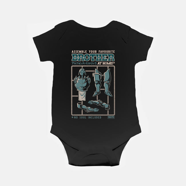 Assemble Your Favorite Brother At Home-Baby-Basic-Onesie-worlddominationforcats