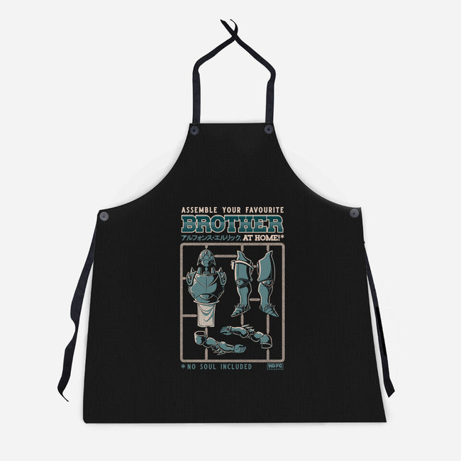 Assemble Your Favorite Brother At Home-Unisex-Kitchen-Apron-worlddominationforcats